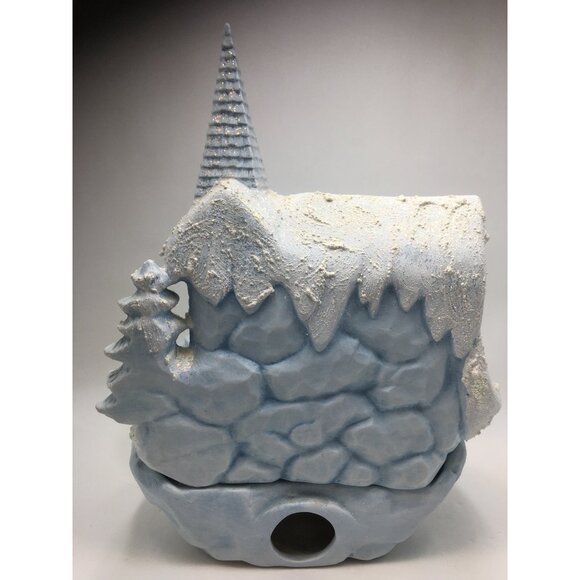 Vtg Tampa Bay Mold Co Light Up Christmas Village Snow Scene Holiday Decor 2000 - Picture 5 of 16